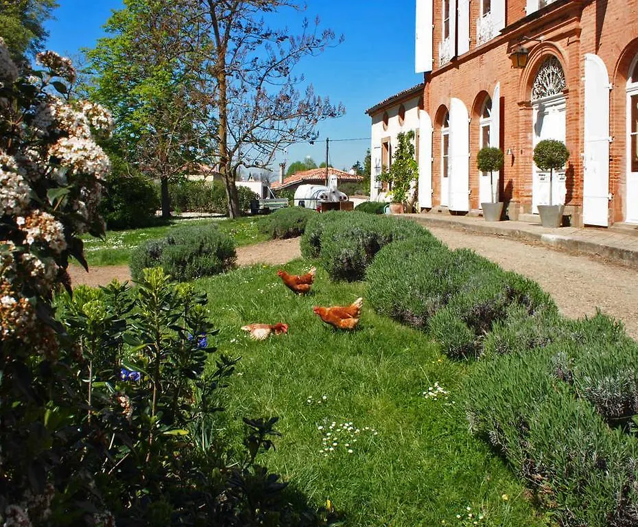 Chambres D'Hotes Au Chateau Saint-Nicolas-de-la-Grave Frühstückspension